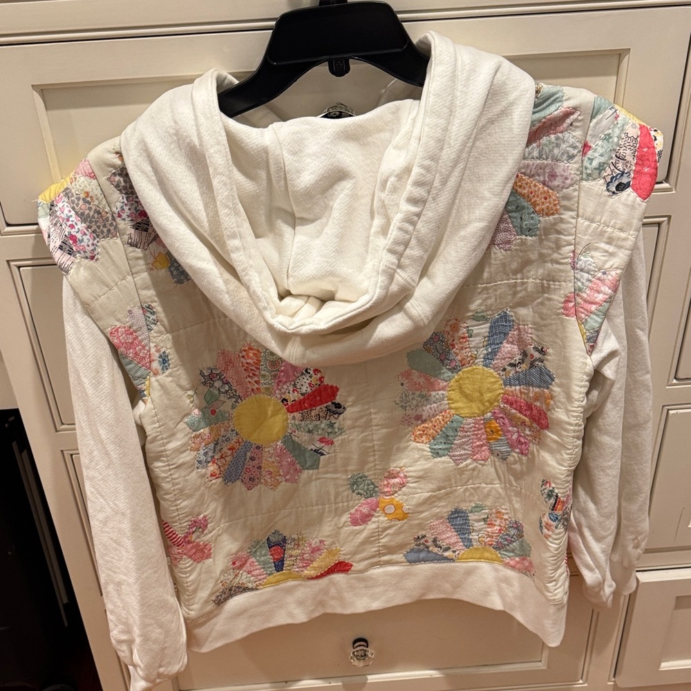 Sea New York Linden Patchwork Sweatshirt Hoodie NWT - Picture 4 of 4
